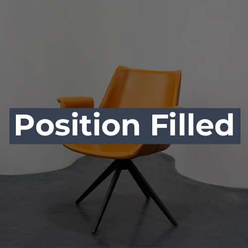 Filled Permanent Vacancy Chair Organge 500px