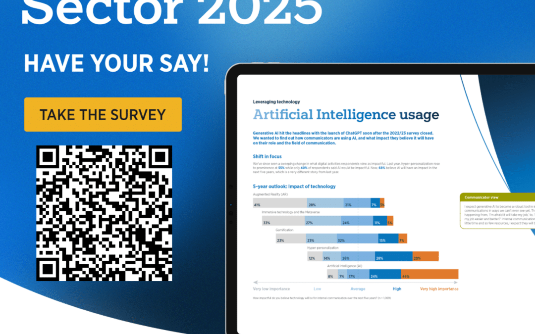 State of the Sector 2025 survey is live!